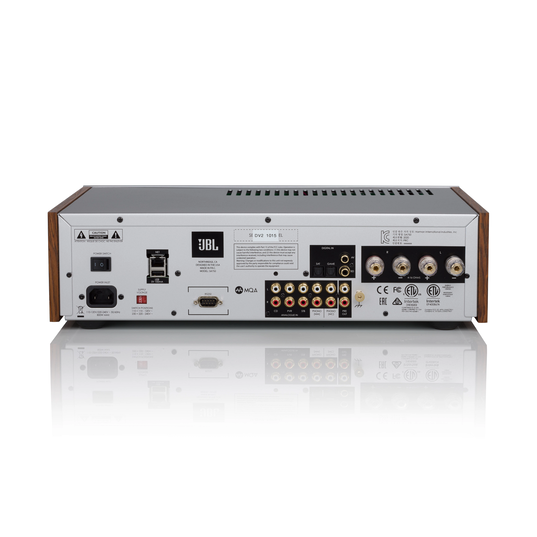 JBL SA750 - Teak - Streaming Integrated Stereo Amplifier – Anniversary Edition - Detailshot 3